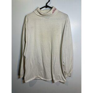 CSA mens vintage turtle neck long sleeve shirt detroit red wings size large